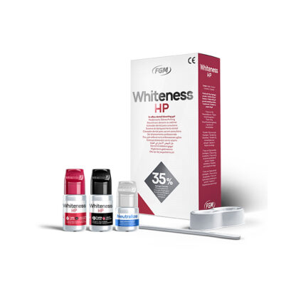 Blanqueamiento WHITENESS HP FGM - Kit x 18 Aplicaciones