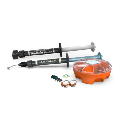 Oferta: Compra 1 mini Kit HALO y Lleva Gratis 1 Jeringa de PermaSeal + 1 Jeringa de Wetting Resin Ultradent