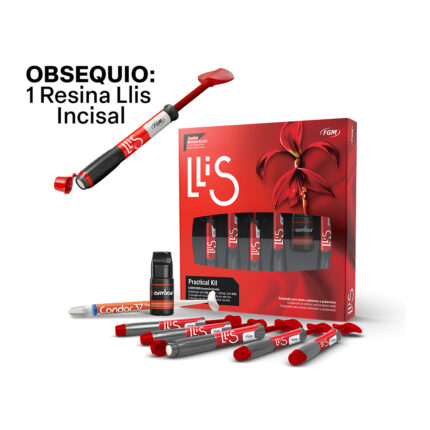 Kit x 5 Resinas Llis + Adhesivo + Desmineralizante FGM + Obsequio