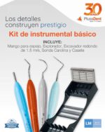 Kit de instrumental básico para odontología